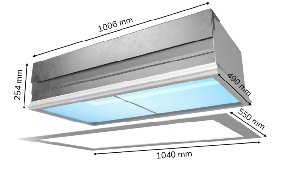 Rozměry virtuálního slunečního okna A7