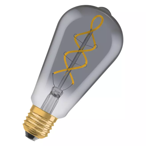 LED žárovka Osram Edison v černé barvě