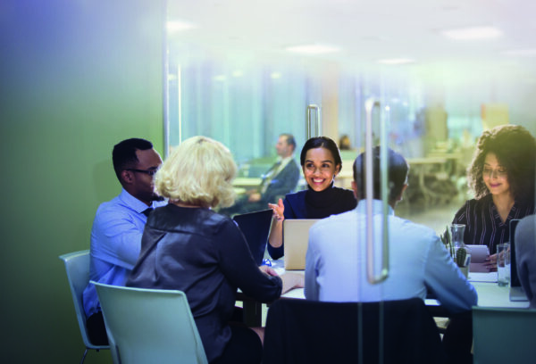 Business meeting ret