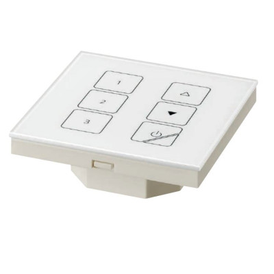 Bílý dotykový panel basic DALI