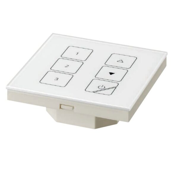 Bílý dotykový panel basic DALI