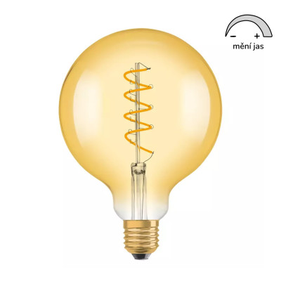 LED žárovka Vintage E27 4W 2000K