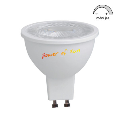 Plnospektrální LED žárovka euroLighting GU10 6,5W 4000K