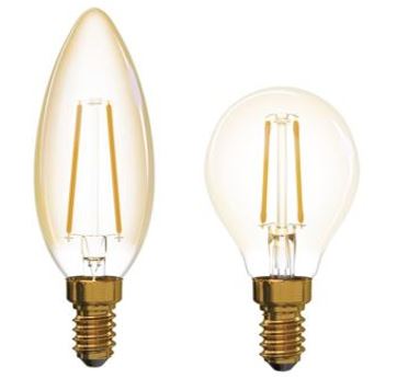 LED žárovka Emos E14 2W 2200K