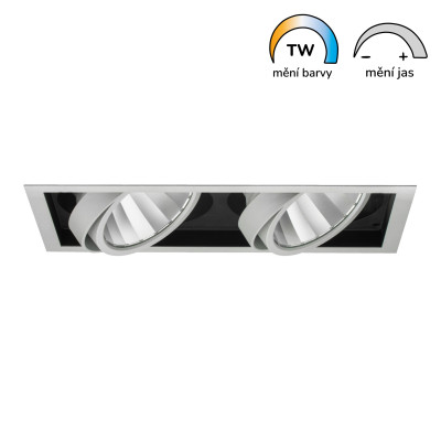 LED svítidlo squareFFECT 2 B 66W 1800-16000K CRI90+