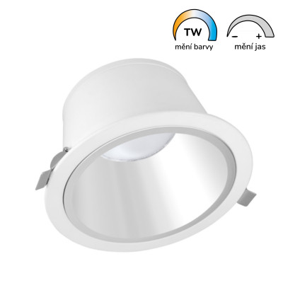 Podhledové plnospektrální LED svítidlo BIOLUX HCL DN150