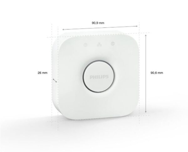 vnější rozměry Philips Hue Bridge