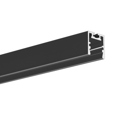 profil pro LED pásky PDS-ZM-PLUS v černé anodizované úpravě