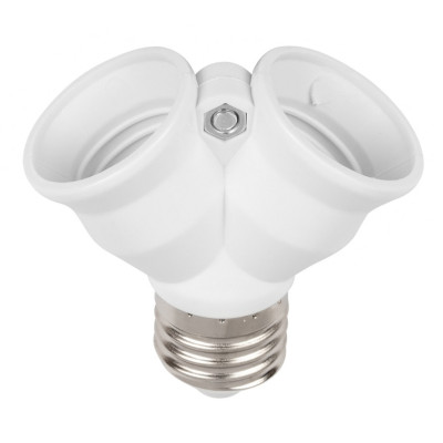 Redukce | Adaptér na 2 žárovky E27