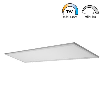 Chytrý stropní LED panel SUN@Home 120×30 cm