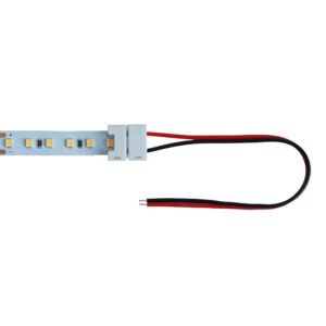 Zapojený konektor (LED pásek->kabeláž) 10mm | 1ks dodán s každým páskem