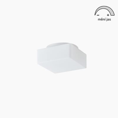 Plnospektrální LED svítidlo LORA 1 skleněné 200 mm 8W