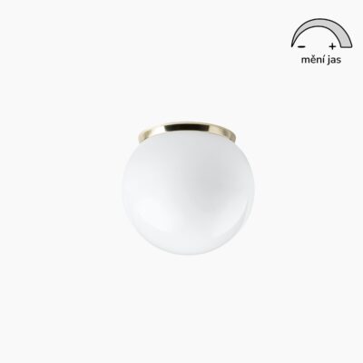 Plnospektrální LED svítidlo SANGRIA 2 plastové 300 mm 20W leštěná mosaz