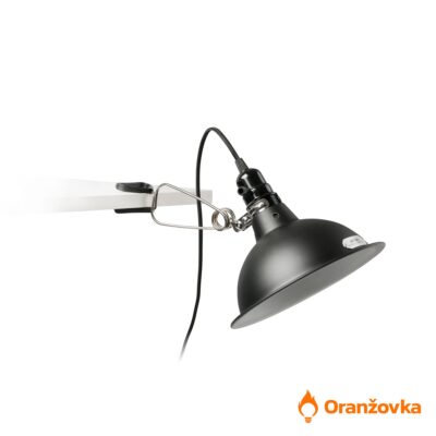 Pracovní lampa s klipem ORANŽOVKA6 černá