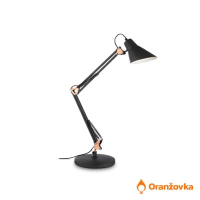 Stolní lampa ORANŽOVKA3 černoměděná