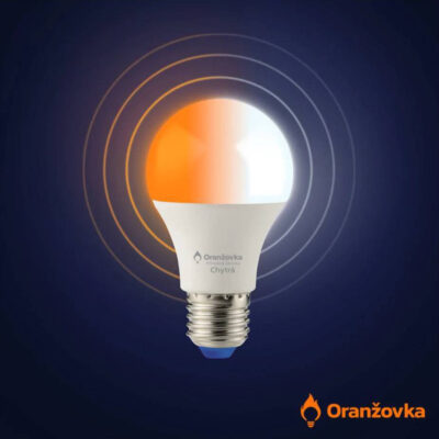 Chytrá WiFi LED žárovka ORANŽOVKA E27 11W 1600-4000K
