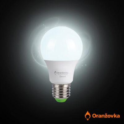 LED žárovka ORANŽOVKA Denní E27 7W 4000K