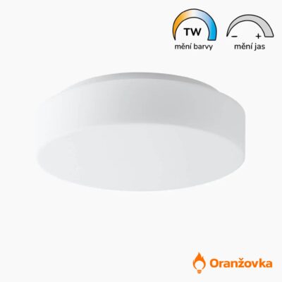 Stropní svítidlo ORANŽOVKA skleněné 300 mm | se žárovkami